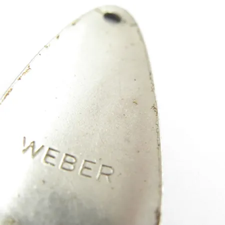 Cucharilla Weber, Verde/Plata, 12g, Vintage, #2861
