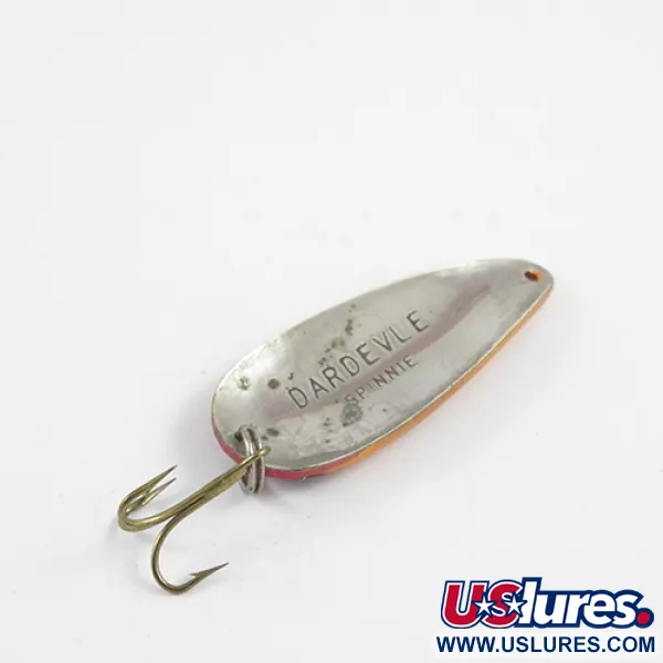 Eppinger Dardevle Spinnie Cucharilla, Naranja/Negro/Rojo, 9g, #2889