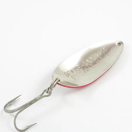 Eppinger Dardevle Devle Dog 7700 Cucharilla, Rojo-Blanco, 14g, #2891