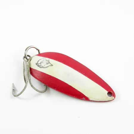 Eppinger Dardevle Devle Dog 7700 Cucharilla, Rojo-Blanco, 14g, #2891