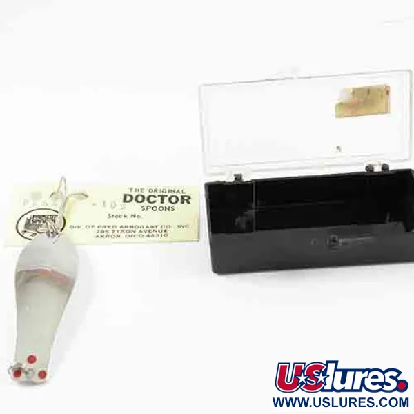 Prescott Spinner Little Doctor 265 Cucharilla, Níquel, 10g, #2915