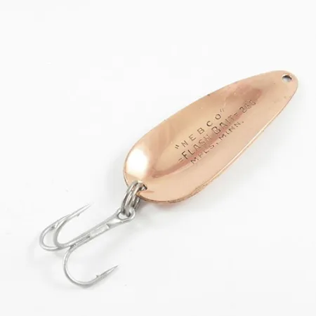 Nebco FlashBait 266 Cucharilla, Cobre, 10g, Vintage, #2929