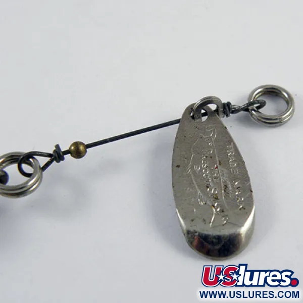 Prescott Spinner Cucharilla, Níquel, 4g, Grub cola rizada, #2933