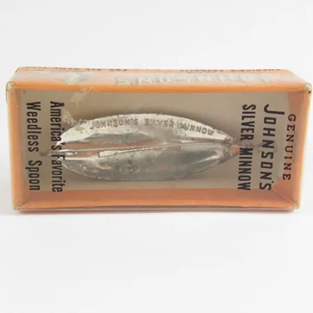 Johnson Silver Minnow Cucharilla Antihierba, Silver, 5g, Plata, #2934