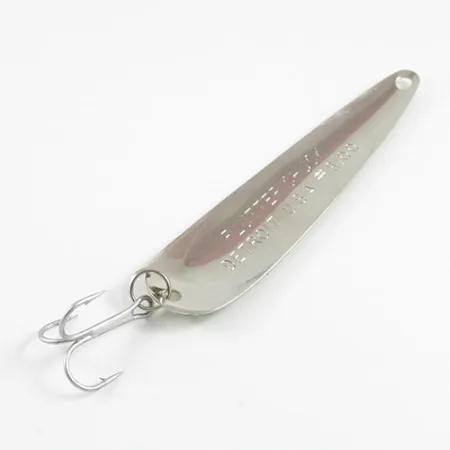 Dardevle Flutter-Chuck Cucharilla, Níquel/Amarillo/Verde, 8g, #2942