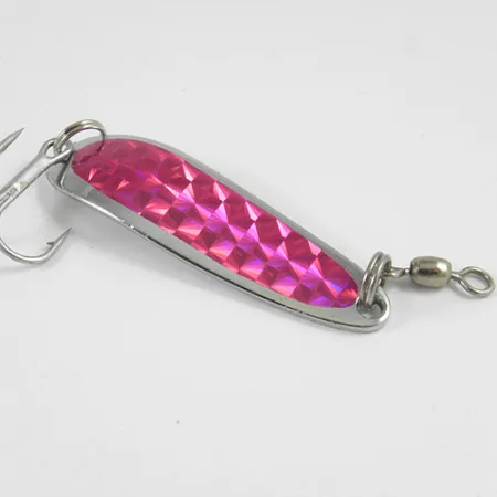 Luhr Jensen Krocodile Die #3 Cucharilla, Níquel/Púrpura, 10g, #2944