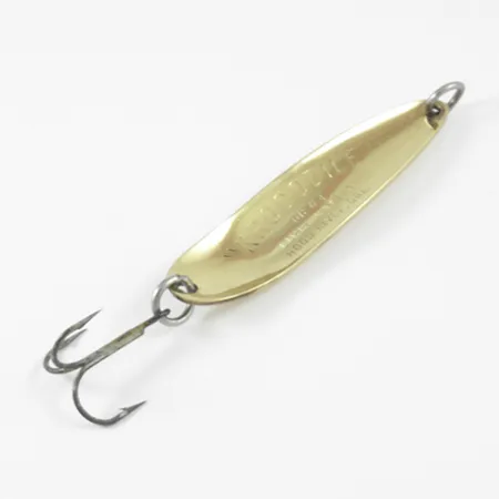 Luhr Jensen Krocodile Die #4 Cucharilla, Latón martillado, 14g, #2956