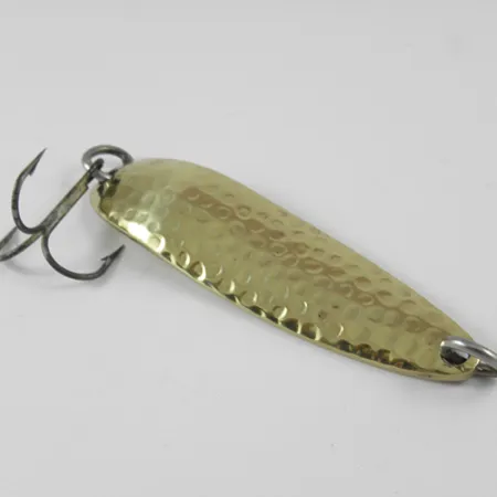 Luhr Jensen Krocodile Die #4 Cucharilla, Latón martillado, 14g, #2956