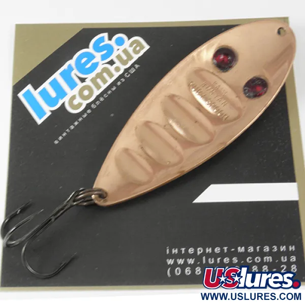 Cucharilla Paul Bunyan Ruby Spoon, Cobre, 25g, Ojos Rojos, #2960