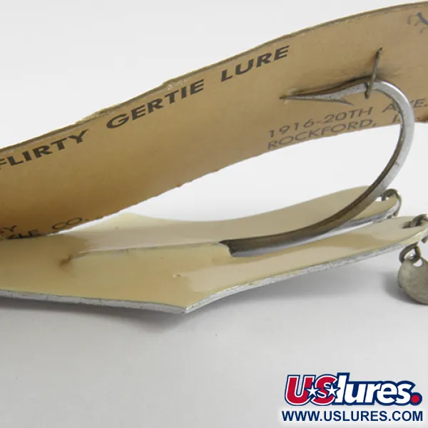 Weedless Flirty Gertie Cucharilla, Níquel / Rojo, 21g, Antialga, #2961