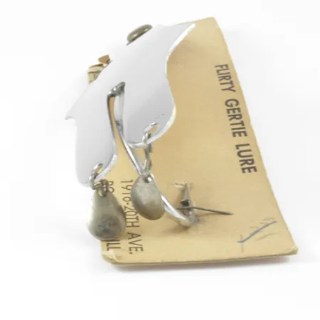 Weedless Flirty Gertie Cucharilla, Níquel / Rojo, 21g, Antialga, #2961