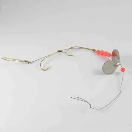 Aeroplane Spinner Aero spin 3 Cucharilla Hélice, Níquel/Rojo, 4g, #2992