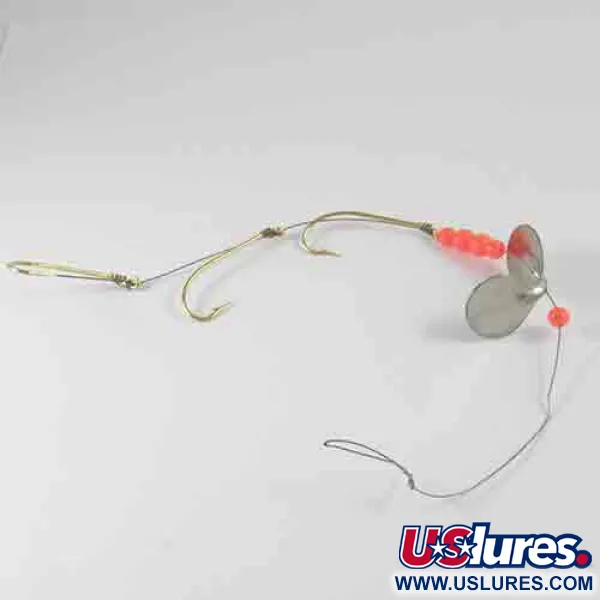 Aeroplane Spinner Aero spin 3 Cucharilla Hélice, Níquel/Rojo, 4g, #2992