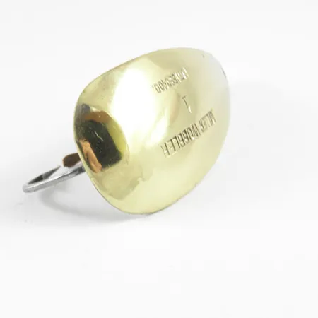 Miller Weedless Wobbler Cucharilla, Oro, 14g, Antialgas, #2995