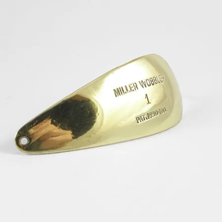 Miller Weedless Wobbler Cucharilla, Oro, 14g, Antialgas, #2995