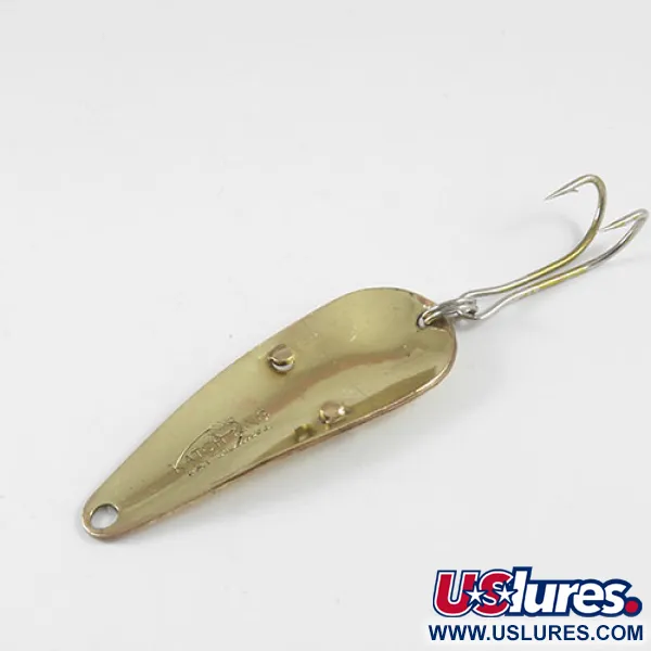 Katch King Weedless Cucharilla, Latón martillado, 10g, antihierba, #2996