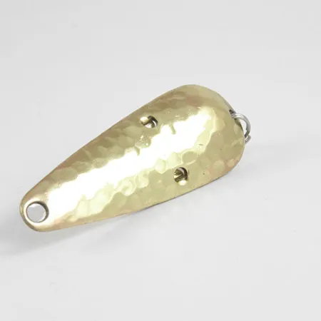 Katch King Weedless Cucharilla, Latón martillado, 10g, antihierba, #2996