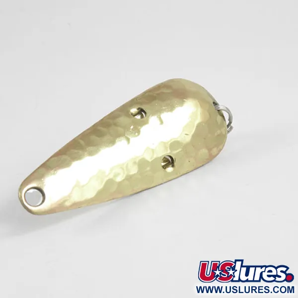 Katch King Weedless Cucharilla, Latón martillado, 10g, antihierba, #2996