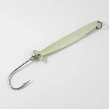 Silver Horde Coho Killer UV Glow Cucharilla, Blanco/Verde, 5g, UV, #3004