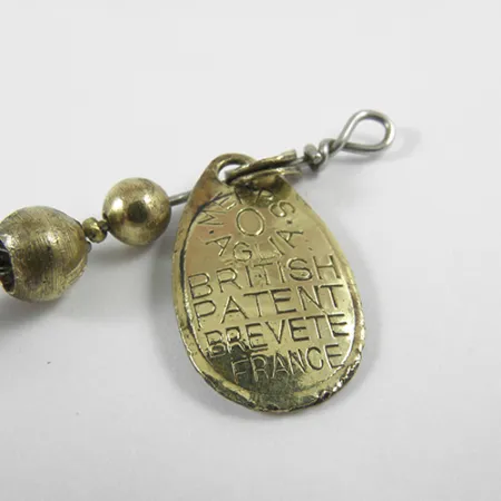 Mepps Aglia 0 Cucharilla, Latón, 2,5g, Diseño Original, #3026