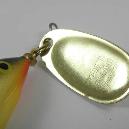 Blue Fox Vibrax Minnow Spin 2 Señuelo, Oro, 7g, Hoja dorada, #3032