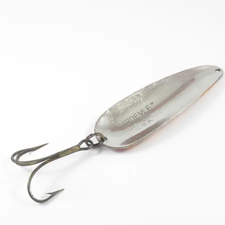 Cucharilla Eppinger Dardevle, Rojo/Naranja/Níquel, 28g, Clásica, #3044