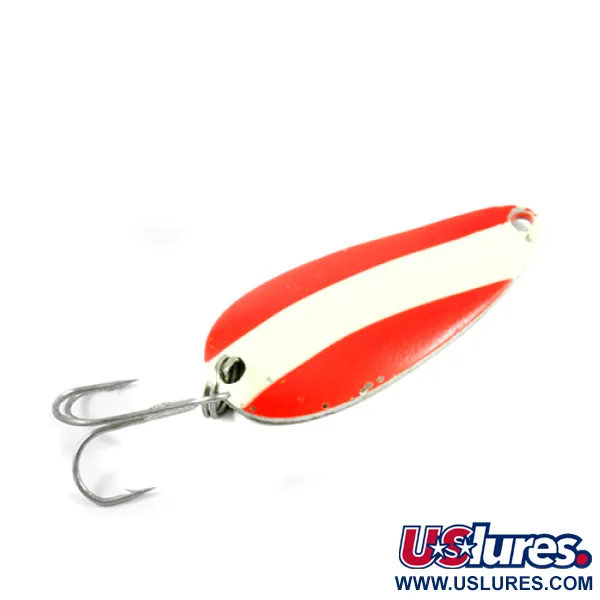 Cucharilla Glen Evans Evans, Rojo / Blanco / Níquel, 21g, #3048