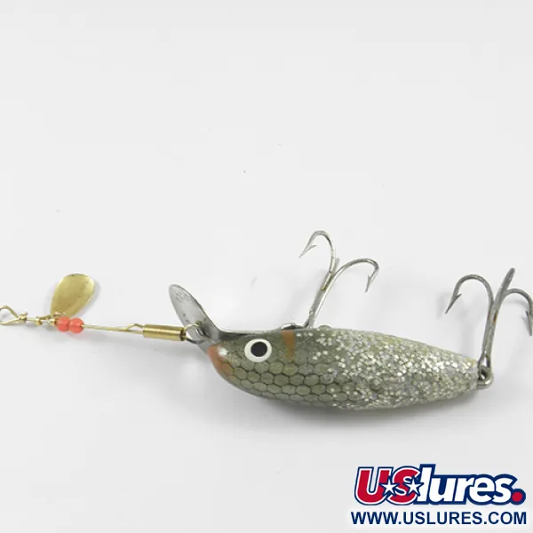 Suick Cisco Kid Señuelo, Natural / Purpurina, 6.5g, Babero Metal, #3077
