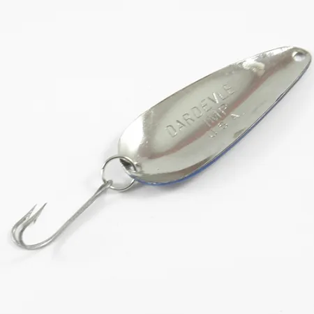 Cucharilla Eppinger Dardevle Imp, Níquel / Azul, 11g, Michigan, #3093