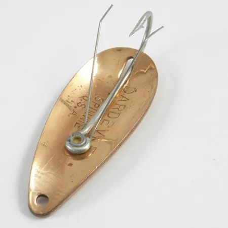 Cuchara Eppinger Weedless Dardevle Spinnie, Cobre, 9g, Antialgas, #3096