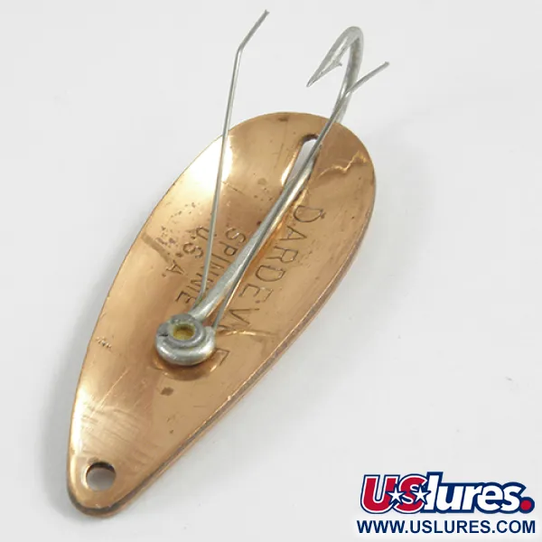 Cuchara Eppinger Weedless Dardevle Spinnie, Cobre, 9g, Antialgas, #3096