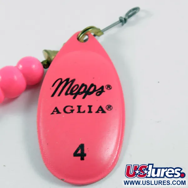 Mepps Aglia Hot Pink 4 Dressed (bucktail) Cucharilla, Rosa, 10g, #3099