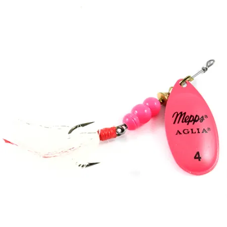 Mepps Aglia Hot Pink 4 Dressed (bucktail)