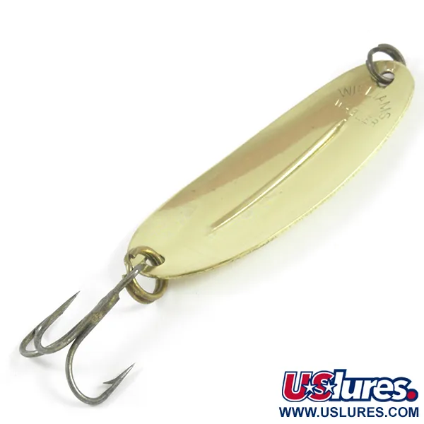 Williams Wabler W50 Cucharilla, Oro, 14g, Nervio central, #3118