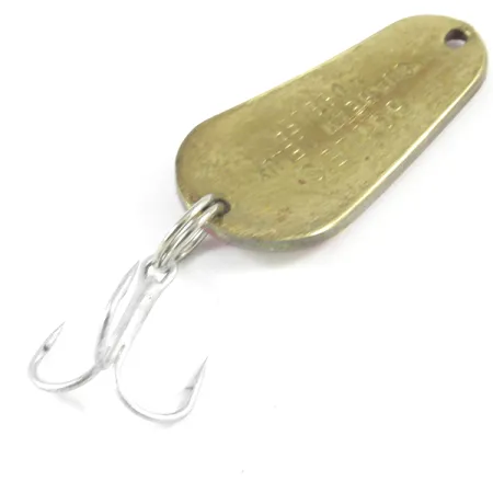 Boyle's Sunbeam Delux Wobbler Cucharilla, Rojo/Blanco/Latón, 9.5g, #3122