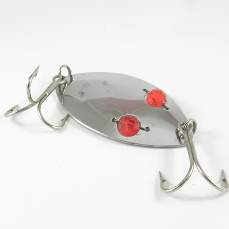 Herter's Glass Eye Spoon Cucharilla, Níquel/Ojos Rojos, 25g, #3129