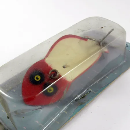 Buck Perry Spoonplug 200 Series Cuchara, Rojo / Blanco, 17g, #3142