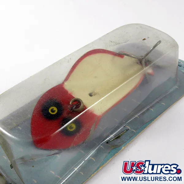 Buck Perry Spoonplug 200 Series Cuchara, Rojo / Blanco, 17g, #3142