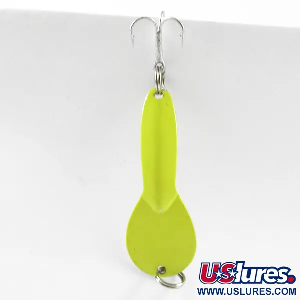 Acme Dazzler #2 Cucharilla, Amarillo / Níquel, 7g, Vintage, #3143