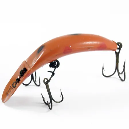 Helin Tackle FlatFish X5 Señuelo, Rojo / Negro, 5,5g, Vintage, #3148