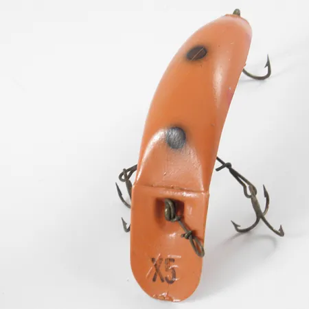 Helin Tackle FlatFish X5 Señuelo, Rojo / Negro, 5,5g, Vintage, #3148