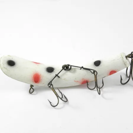 Yakima Bait Worden Flatfish Señuelo, White/Red/Black, 9g, #3149