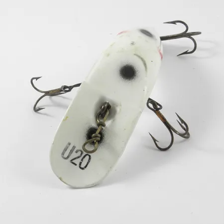 Yakima Bait Worden Flatfish Señuelo, White/Red/Black, 9g, #3149