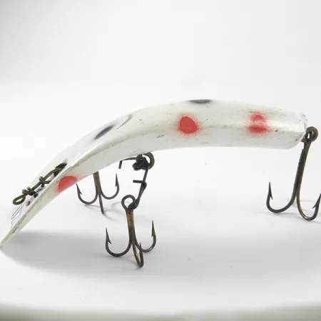 Yakima Bait Worden Flatfish Señuelo, White/Red/Black, 9g, #3149