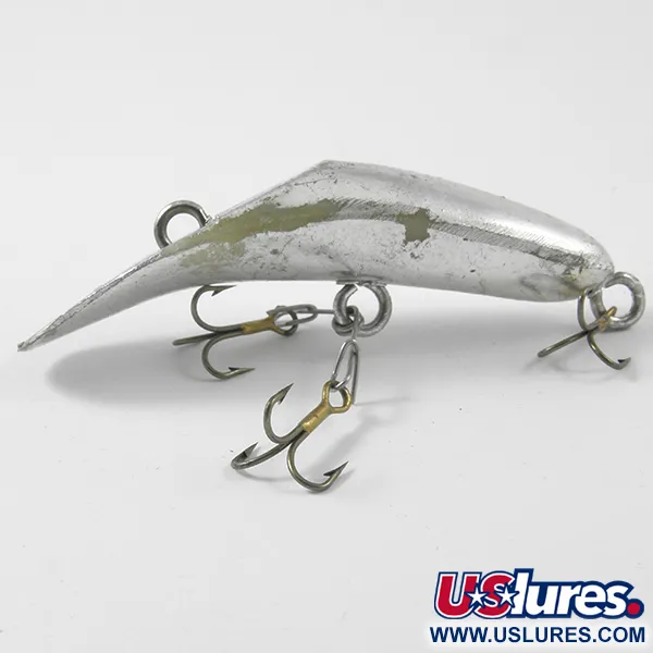 Worden's Lures Flatfish Señuelo, Plateado, 4g, Forma Banana, #3150