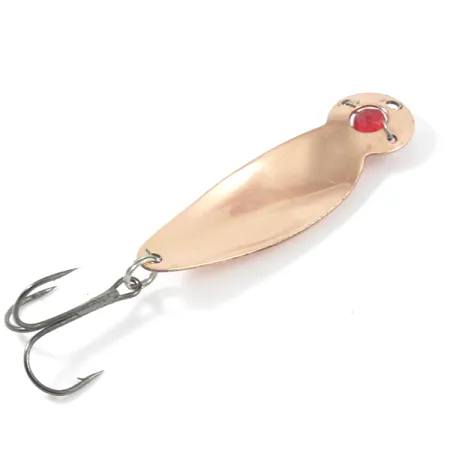 Lucky Strike One Eye Wiggler Cucharilla, Cobre, 14g, Ojo Rojo, #3160