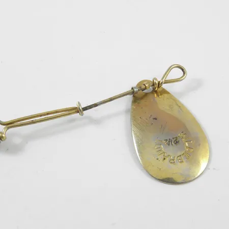 Hildebrandt Cucharilla, Oro, 3.2g, Anzuelo simple, #3168