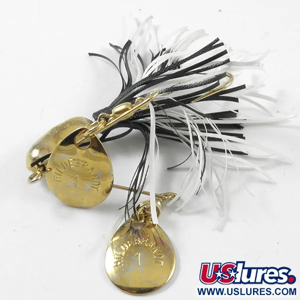 Hildebrandt Spinnerbait, Oro, 7g, Doble Hoja, #3170