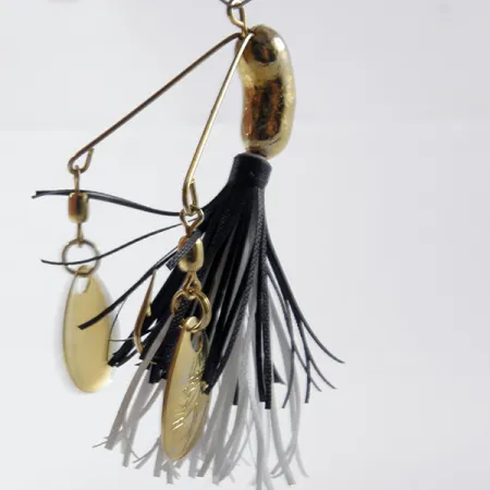 Hildebrandt Spinnerbait, Oro, 7g, Doble Hoja, #3170