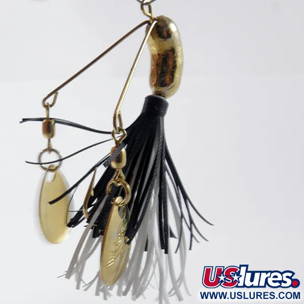 Hildebrandt Spinnerbait, Oro, 7g, Doble Hoja, #3170